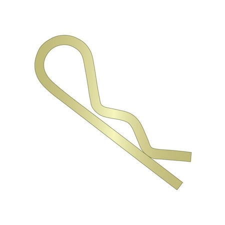 Heritage Industrial Bridge Cotter Pin, 1/8 in Dia, 2-9/16 in L, Spring Wire BPY-211